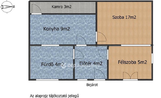 Eladó családi ház, Előszálláson 22.5 M Ft, 1+1 szobás