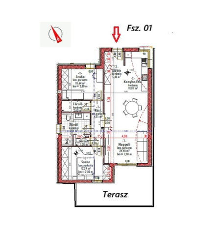 Eladó téglalakás, Mendén 86 M Ft, 3 szobás