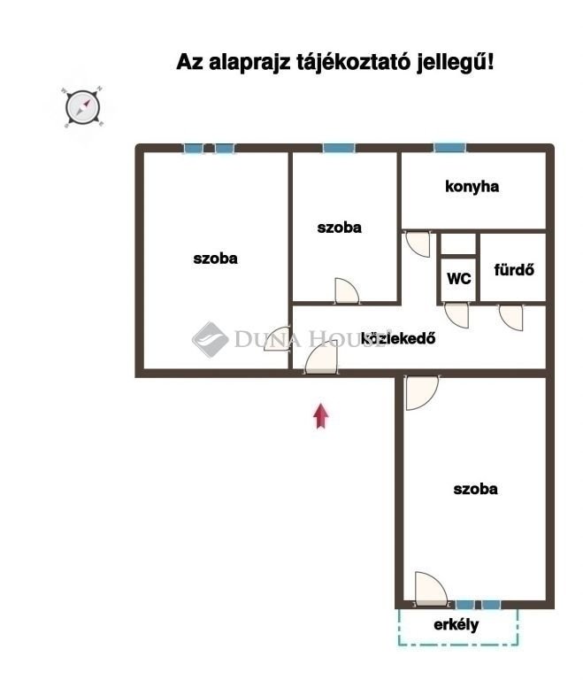 3 hálószoba · 67 m² · 63.000.000 Ft