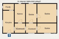 Eladó családi ház, Óföldeákon 4.99 M Ft, 2+1 szobás