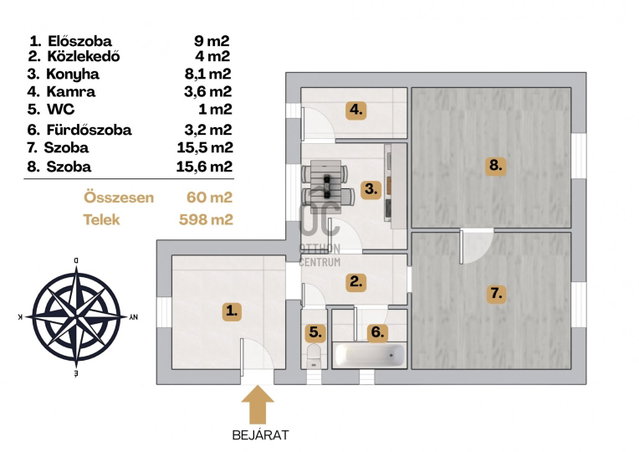 Eladó ikerház, Ercsiben 35 M Ft, 2 szobás / költözzbe.hu
