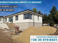 Eladó ikerház, Nyíregyházán 92 M Ft, 4 szobás