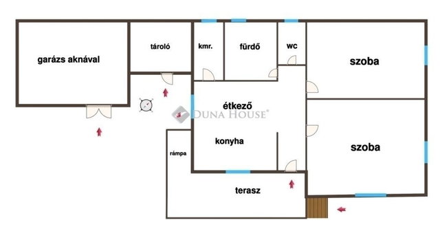 Eladó családi ház, Kecskeméten 79.99 M Ft, 2 szobás