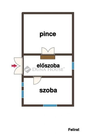 Eladó családi ház, Csopakon 65 M Ft, 1 szobás