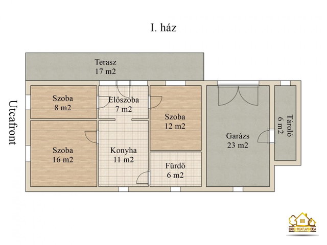 Eladó mezogazdasagi ingatlan, Szigethalmon 49.9 M Ft