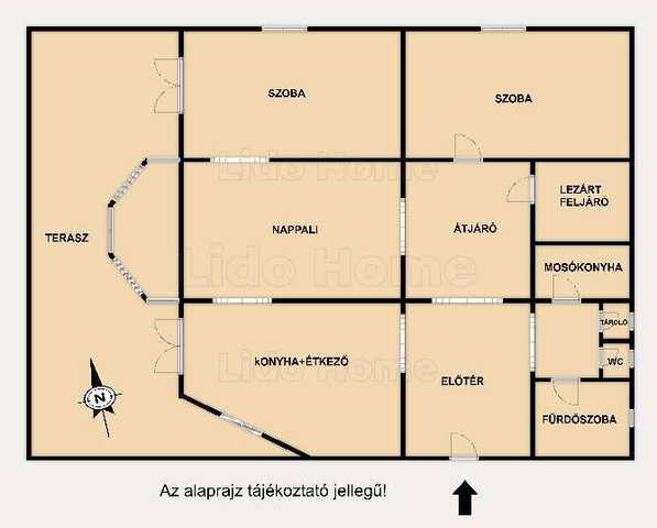 Kiadó téglalakás, albérlet, Balatonfüreden 440 E Ft / hó