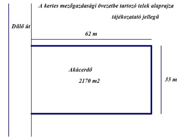 Eladó mezogazdasagi ingatlan, Csemőn 4.5 M Ft