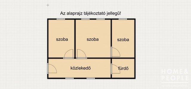 Eladó családi ház, Szegeden 68 M Ft, 3 szobás