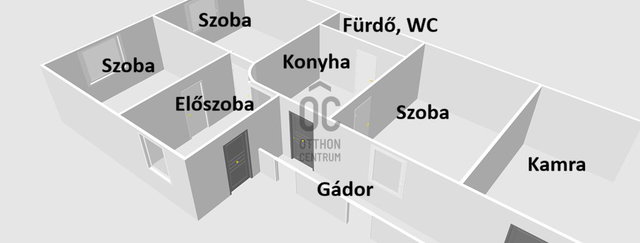 Eladó családi ház, Vanyolán 16.9 M Ft, 3 szobás