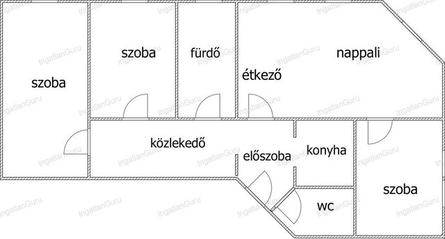 Eladó téglalakás, Kecskeméten 71.9 M Ft, 3 szobás