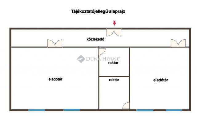 Eladó üzlethelyiség, Nagyrábén, Kossuth Lajos úton 45 M Ft