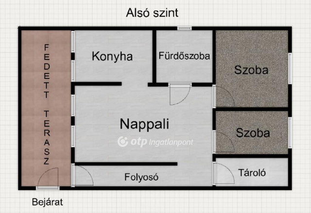 Eladó nyaraló, Hajdúszoboszlón 68.9 M Ft, 1+5 szobás