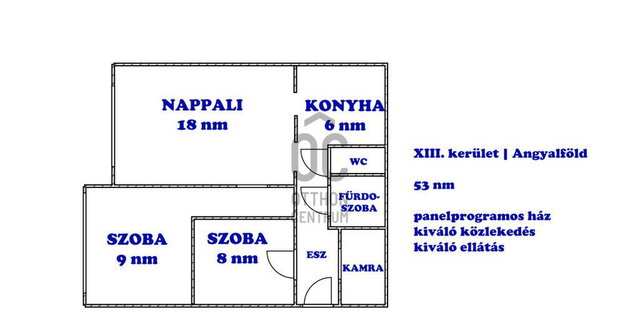 Eladó panellakás, Budapesten, XIII. kerületben 72.9 M Ft