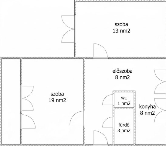 Eladó panellakás, Cegléden 43.7 M Ft, 2 szobás