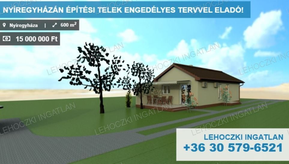 3 bed · 600m² · 15.000.000 ft