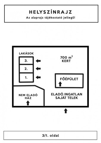 Eladó családi ház, Gyálon, Kolozsvári utcában 53 M Ft