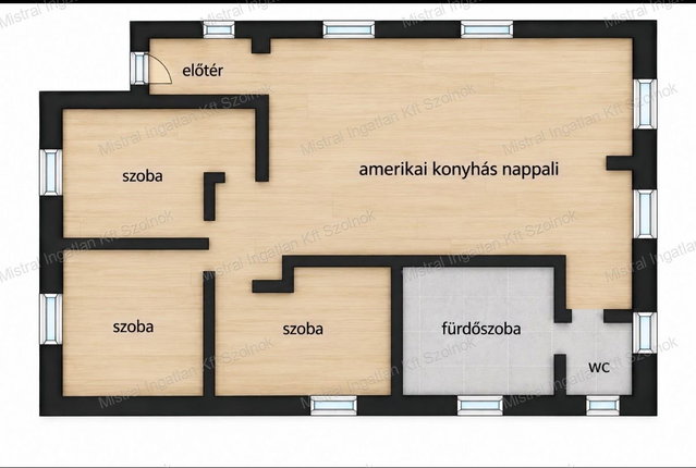 Eladó családi ház, Törökszentmiklóson 22.5 M Ft, 3 szobás