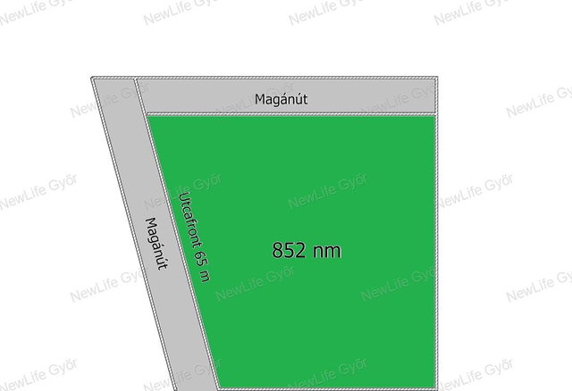 Eladó telek, Nyúlon 14.9 M Ft / költözzbe.hu