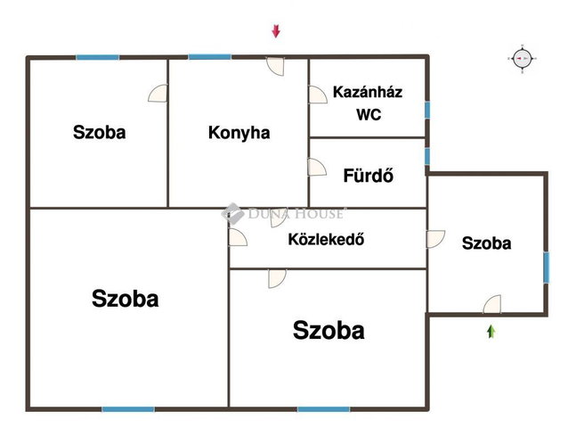Eladó családi ház, Felgyőn 61.5 M Ft, 3 szobás