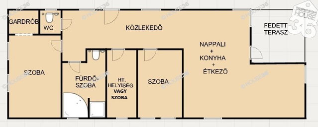 Eladó családi ház, Kecskeméten 56.9 M Ft, 4 szobás