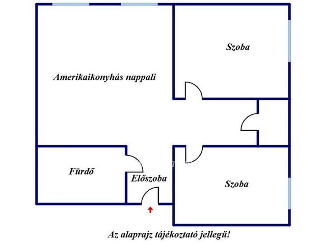 Eladó téglalakás, Szegeden 43.5 M Ft, 2+1 szobás