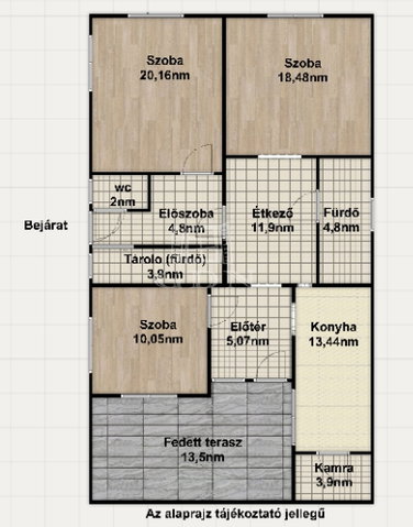 Eladó családi ház, Vecsésen 103 M Ft, 2+1 szobás