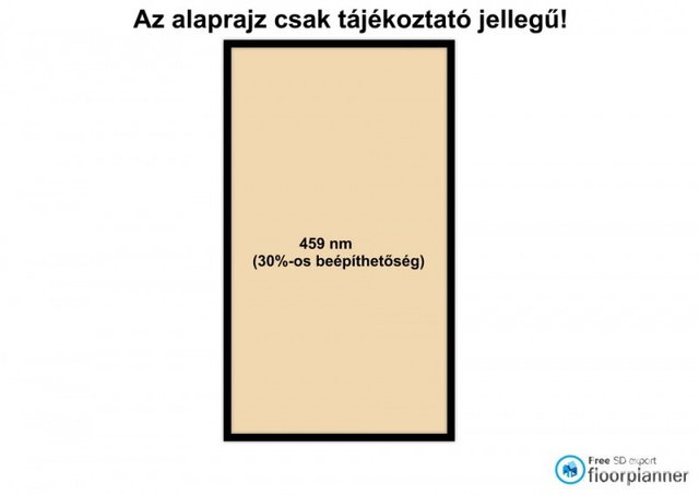 Eladó telek, Hódmezővásárhelyen 10.55 M Ft