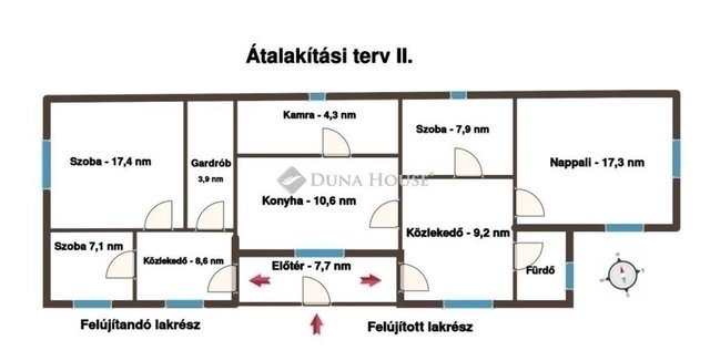 Eladó családi ház, Budapesten, XVIII. kerületben 89.5 M Ft