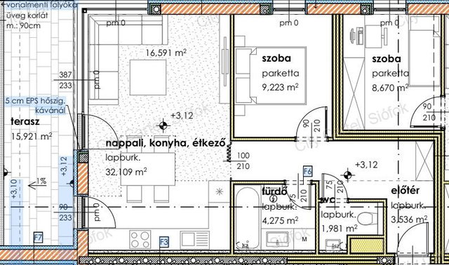 Eladó téglalakás, Balatonlelleén 71 M Ft, 3 szobás