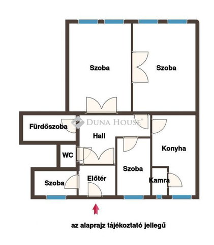 Eladó téglalakás, Budapesten, V. kerületben 199.9 M Ft, 4 szobás