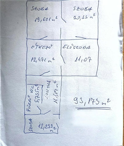 Eladó családi ház, Nábrádon 18.5 M Ft, 3 szobás