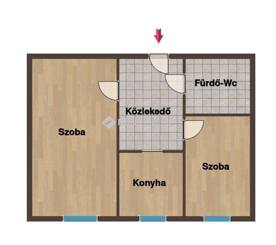 Eladó panellakás, Pécsett 29.8 M Ft, 2 szobás