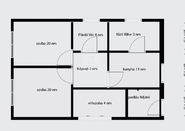 Eladó családi ház, Kilimánon 18 M Ft, 2 szobás