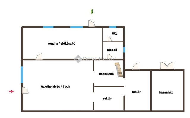 Eladó üzlethelyiség, Izsákon 23.5 M Ft, 1 szobás