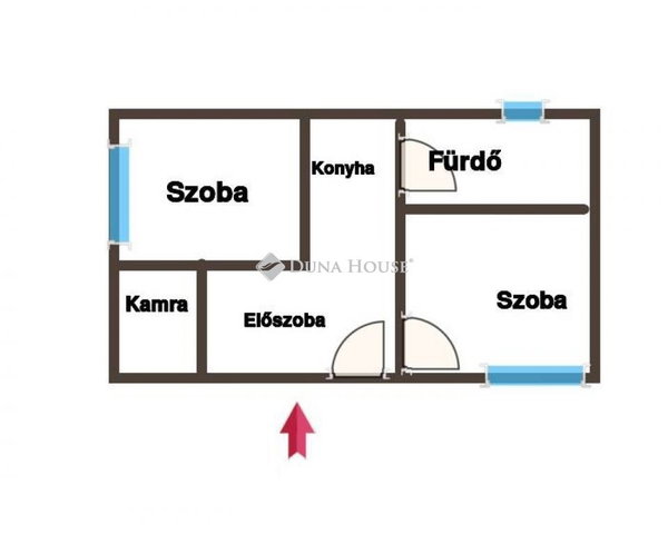 Eladó családi ház, Jászberényben 12.5 M Ft, 2 szobás