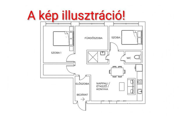 Eladó téglalakás, Mosonmagyaróváron 42.5 M Ft, 2 szobás