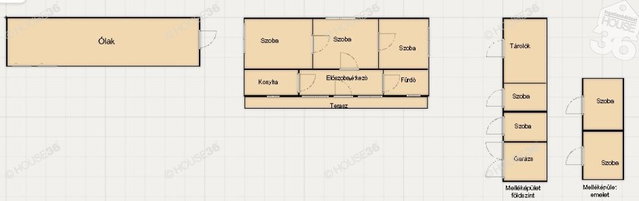 Eladó mezogazdasagi ingatlan, Nyárlőrincen 34.9 M Ft, 3 szobás