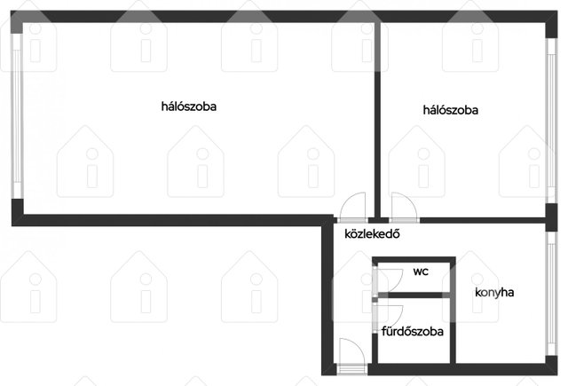 Eladó panellakás, Egerben 36.5 M Ft, 2 szobás