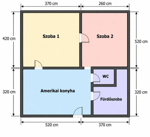 Eladó családi ház, Nádudvaron 37.5 M Ft, 2 szobás