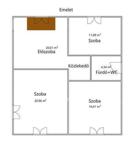 Eladó családi ház, Recsken 45 M Ft, 4 szobás