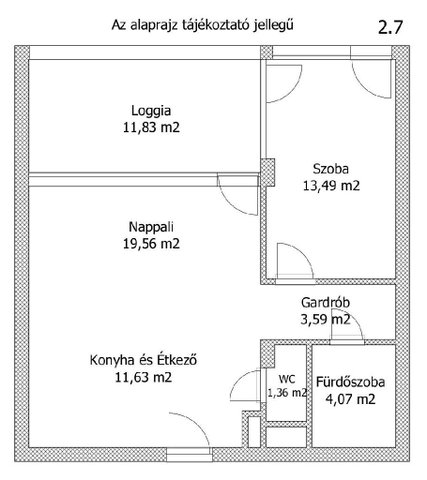 Eladó téglalakás, Keszthelyen 102.5 M Ft, 2 szobás