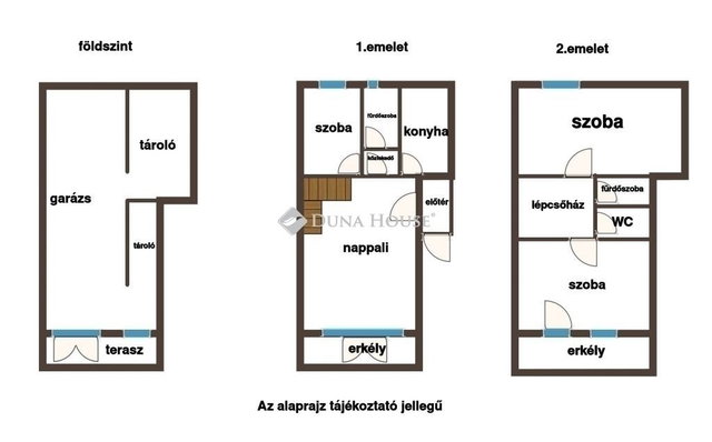 Eladó ikerház, Leányfaluban 78 M Ft, 3+1 szobás