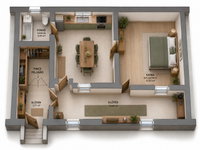 Eladó sorház, Mezőberényben 4.99 M Ft, 1 szobás