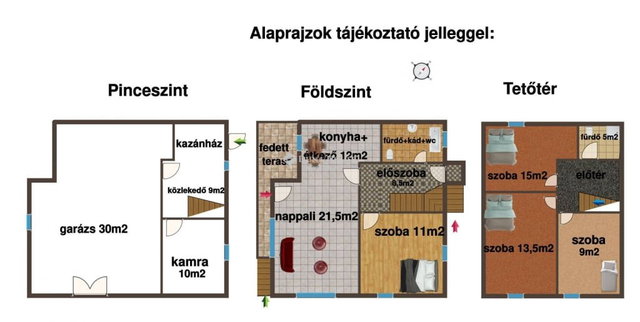 Eladó ikerház, Budapesten, XVI. kerületben 138 M Ft, 4+1 szobás