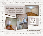 Eladó téglalakás, Debrecenben 51.9 M Ft, 1+2 szobás