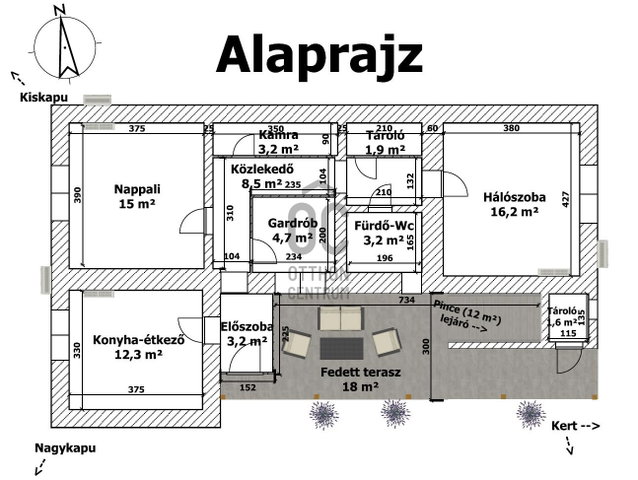 Eladó családi ház, Tarnaszentmárián 24.9 M Ft, 2 szobás