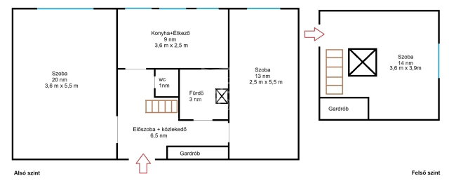 Eladó téglalakás, Szentendrén 72.9 M Ft, 3 szobás