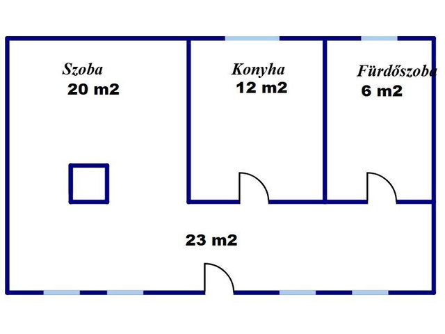 Eladó családi ház, Pécsett 52 M Ft, 1 szobás