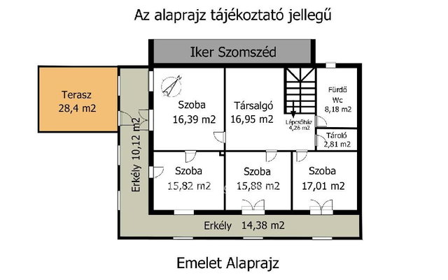 Eladó ikerház, Csömörön 149 M Ft, 6+1 szobás