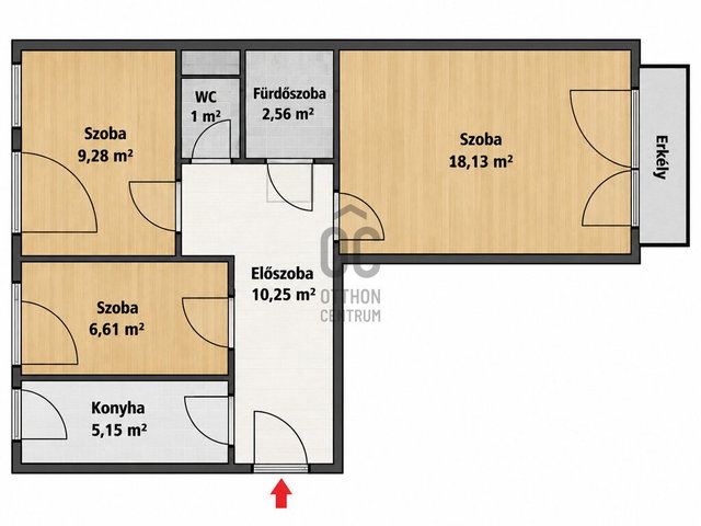 Eladó panellakás, Budapesten, XIX. kerületben 58.9 M Ft, 3 szobás